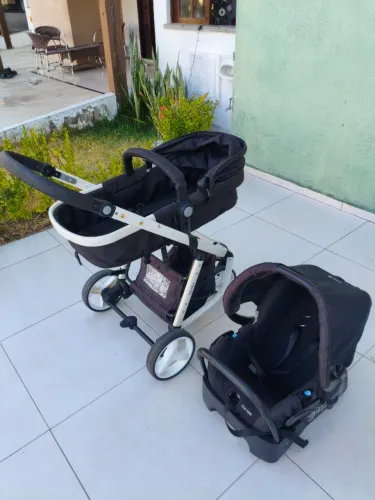 Carrinho de bebê travel system safety 1st Moisés mais bebê conforto