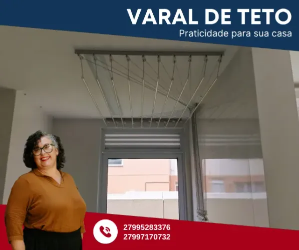 Varal de teto