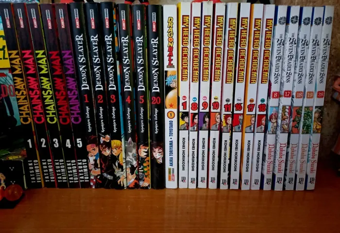 Mangás a venda (valor a negociar na dm)