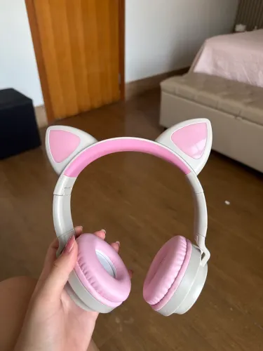 Fonde de ouvido  H?MASTON de gatinho com Led