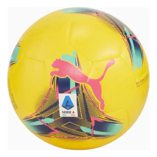Bola De Futebol De Campo Orbita Serie A Hybrid Tam 5 Puma Cor Amarelo