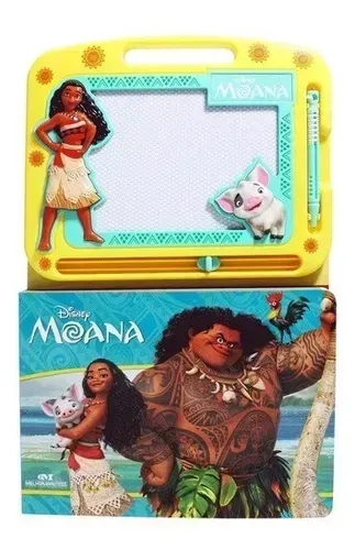 Moana Lousa Mágica com Livro de História - Disney Melhoramentos