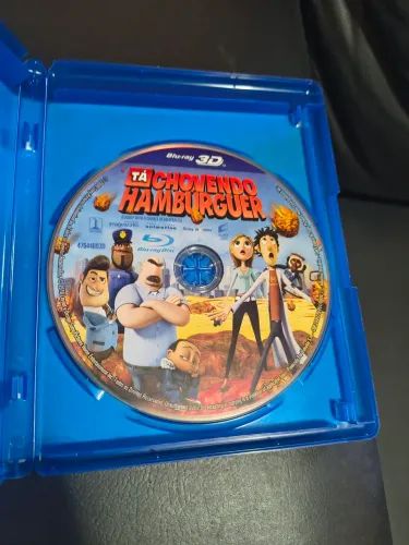 Mídia original 3D filme desenho tá chovendo hambúrguer 1 