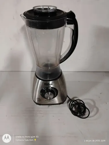 Liquidificador Philco com Jarra 2,7 Litros ler a msg