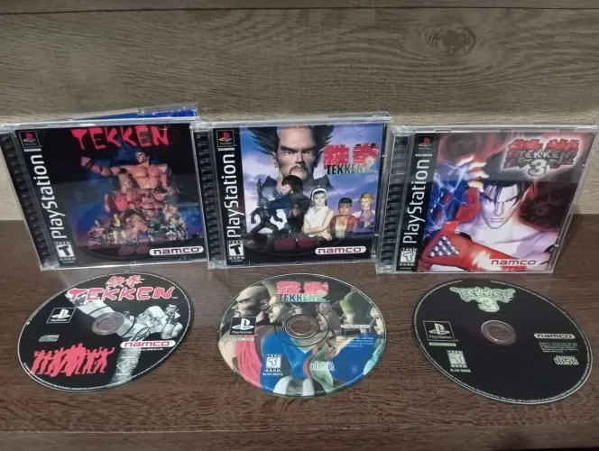 Coleção Tekken para Play 1 (REPRÔ)