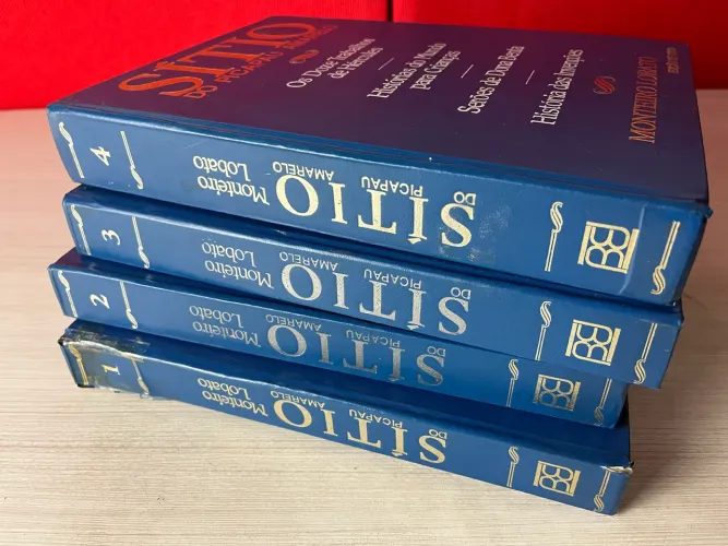 Sítio Do Pica-Pau Amarelo: 4 Livros - Edição De Luxo Brasiliense/Monteiro Lobato