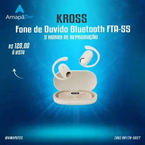 Fone De Ouvido Kross FTA-55 TWS