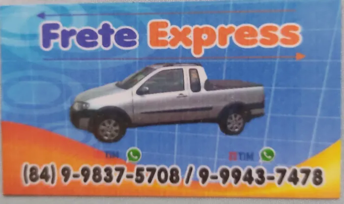 Frete zona Sul e Nova Parnamirim