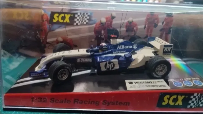 Autorama Slot Car F1 Williams Bmw Fw26v10 Juan Pablo Montoya