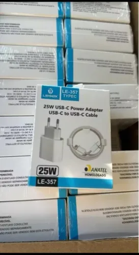 Carregador turbo para iphone 25w