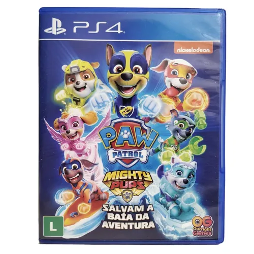 Jogo Patrulha Canina PS4 Mídia Física Original Playstation 4
