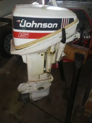 Bote inflavel C/Motor de popa Johnson 15 HP