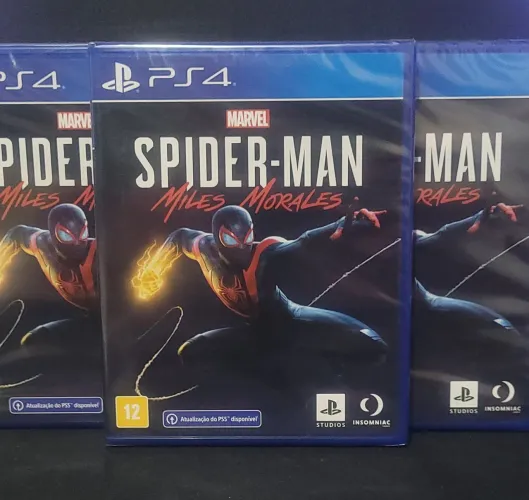 Spider-Man: Miles Morales - PS4 Mídia Física (Lacrado)