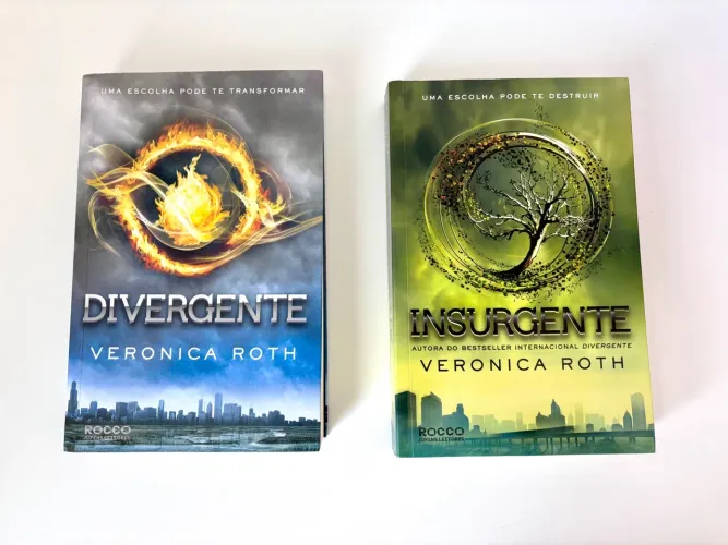 Livros Divergente e Insurgente - Veronica Roth