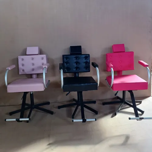 Poltronas Giratórias para Salão de Beleza - Cores Vibrantes