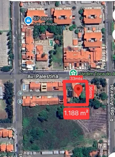 Vendo Excelente Terreno no Passaré com 1.188m²