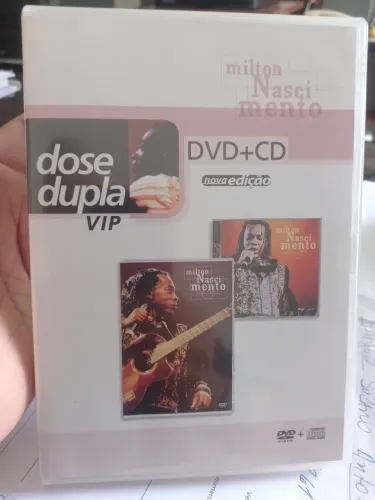 Milton Nascimento - Dose Dupla VIP - DVD + CD