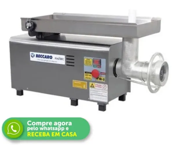 Moedor de Carne Beccaro Boca 22 Novo Bivolt