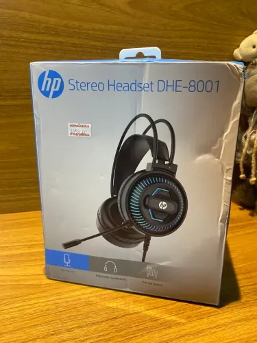 HEADSET HP DH3-8001 NOVO NA CAIXA!