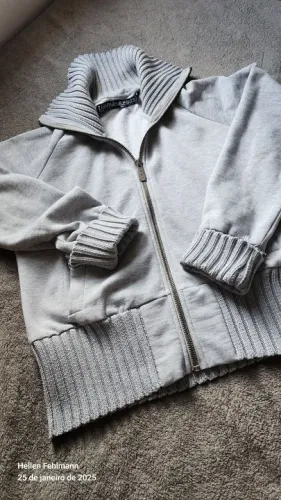 Jaqueta moletom zara original 