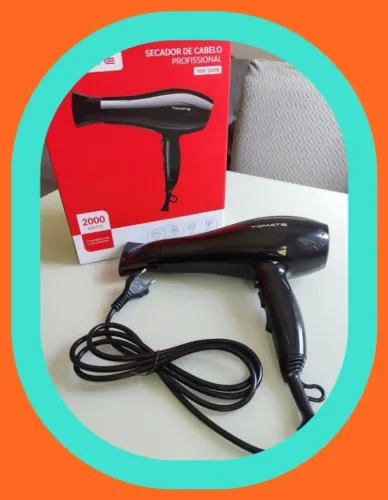 Secador de Cabelo Original tomate profissional