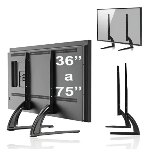 Suporte Base De Mesa Universal Para Tv De 36 A 75 Lcd Led Plasma - Ar-B75m