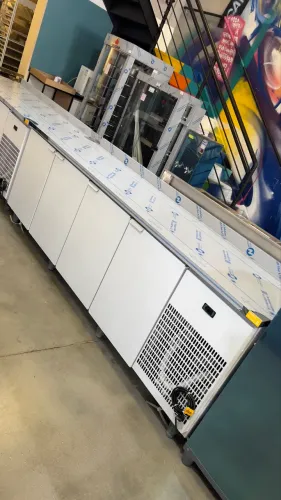 Balcão de serviço refrigerado 2,5m - pronta entrega - novo