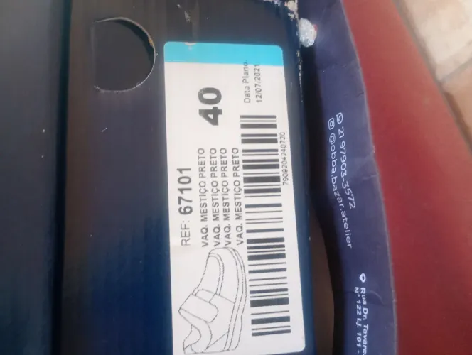 Sapato ortopédico, ideal para diabético