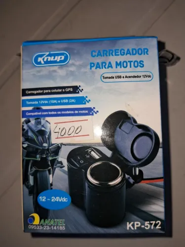 Carregador para Motos Knup KP-572