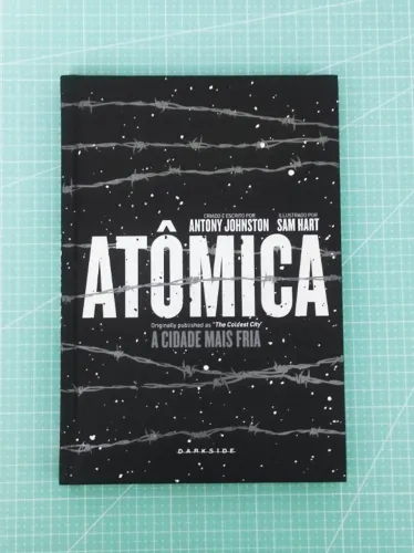 LIVRO HQ ATÔMICA A CIDADE MAIS FRIA DARKSIDE BOOKS