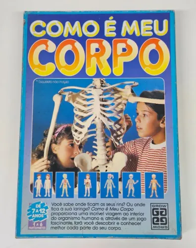 Jogo de Tabuleiro Como É Meu Corpo - Grow