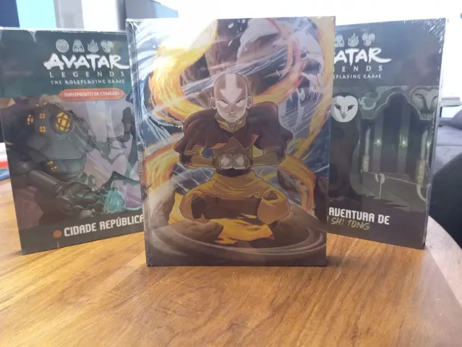 Avatar Legends: The Roleplaying Game ( edição deluxe do jogo base + expansões)
