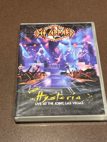 DVD Def Leppard - Viva! Hysteria Live - Novo, Importado, 100% Original 