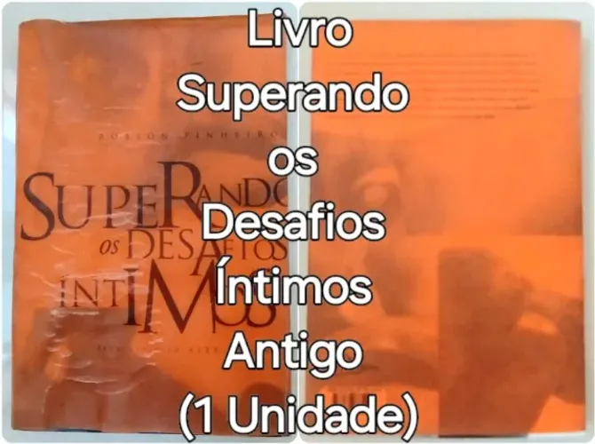 Livro Superando os Desafios Íntimos Antigo
