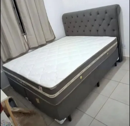 Cama box colchão d28 e base NoVa