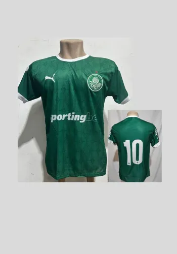 Camisa do palmeira verde