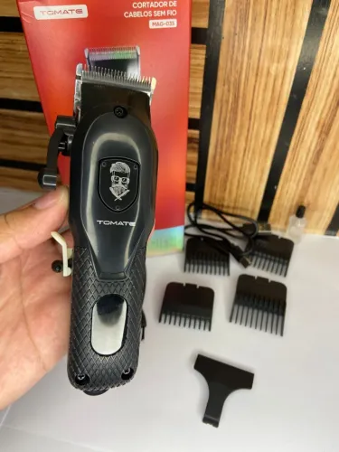 Máquina de Cortar Cabelo sem Fio Dourada - Tomate MAG-035 an2