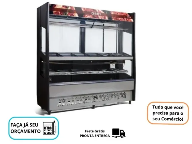 Balcão de Carnes Polar 2M Vertical Novo