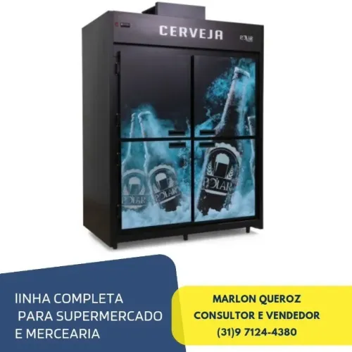 Cervejeira 4 Portas Mini Câmara Polar 220v