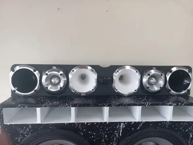 4 Driver Jbl Selenium D250x - 100 Watts Rms + Corneta Alumínio