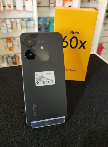 Celular Novo e Barato Aqui - 60x Realme Lacrado 128Gb/4Ram - Pretoo