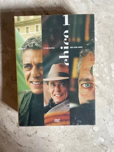 Box com 3 DVDs de Chico Buarque