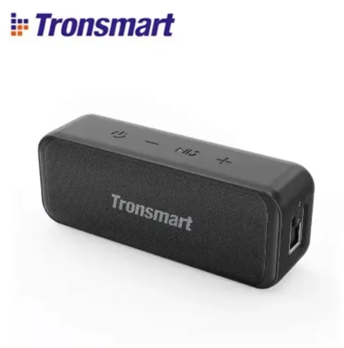 Caixa de Som Tronsmart T2 Mini, Bluetooth, IPX7, Micro SD, Preto