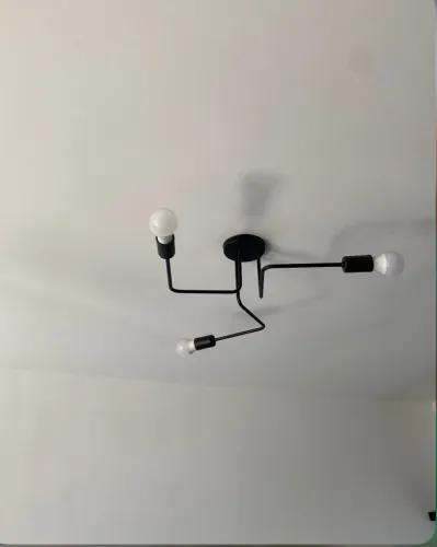 Luminária de Teto Moderna - 3 Lâmpadas