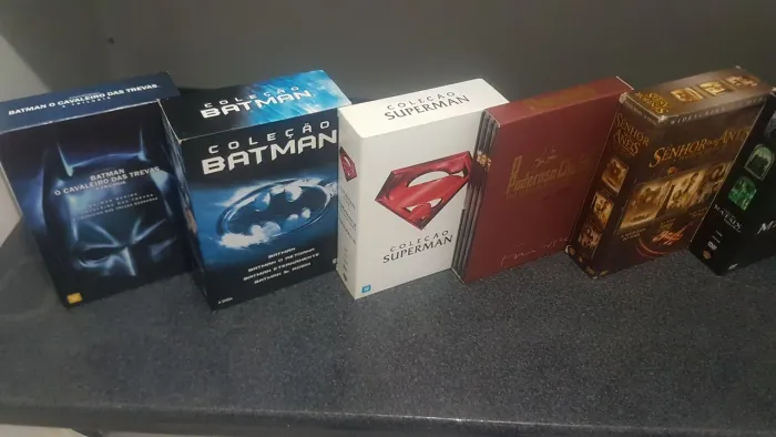 Coleção de filmes em DVD originais com mais de 120 titulos