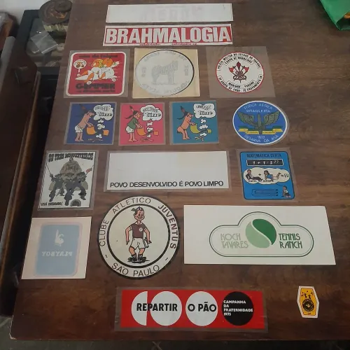 Adesivos Antigos várias marcas
