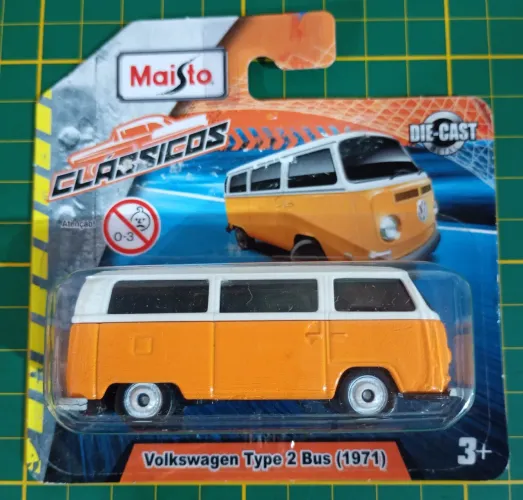 Maisto - Volks Kombi T2 (laranja)