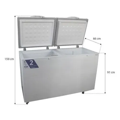 Ac freezer 500lts horizontal 
