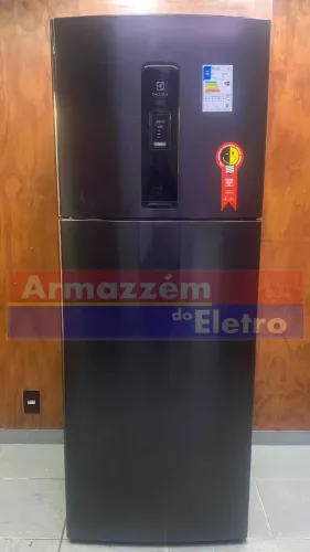 Geladeira 480L Electrolux Tec. Inverter "Bivolt" --Nova--