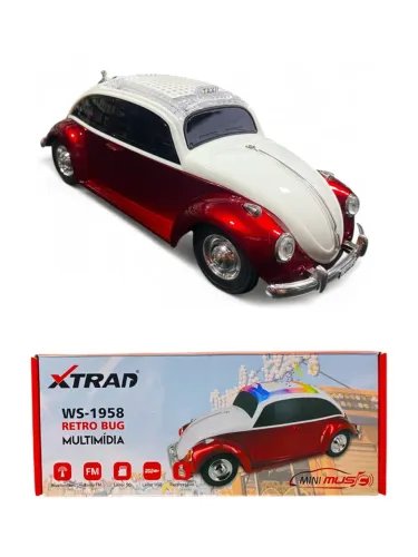 Caixa de Som Retro Bug Xtrad WS-1958
